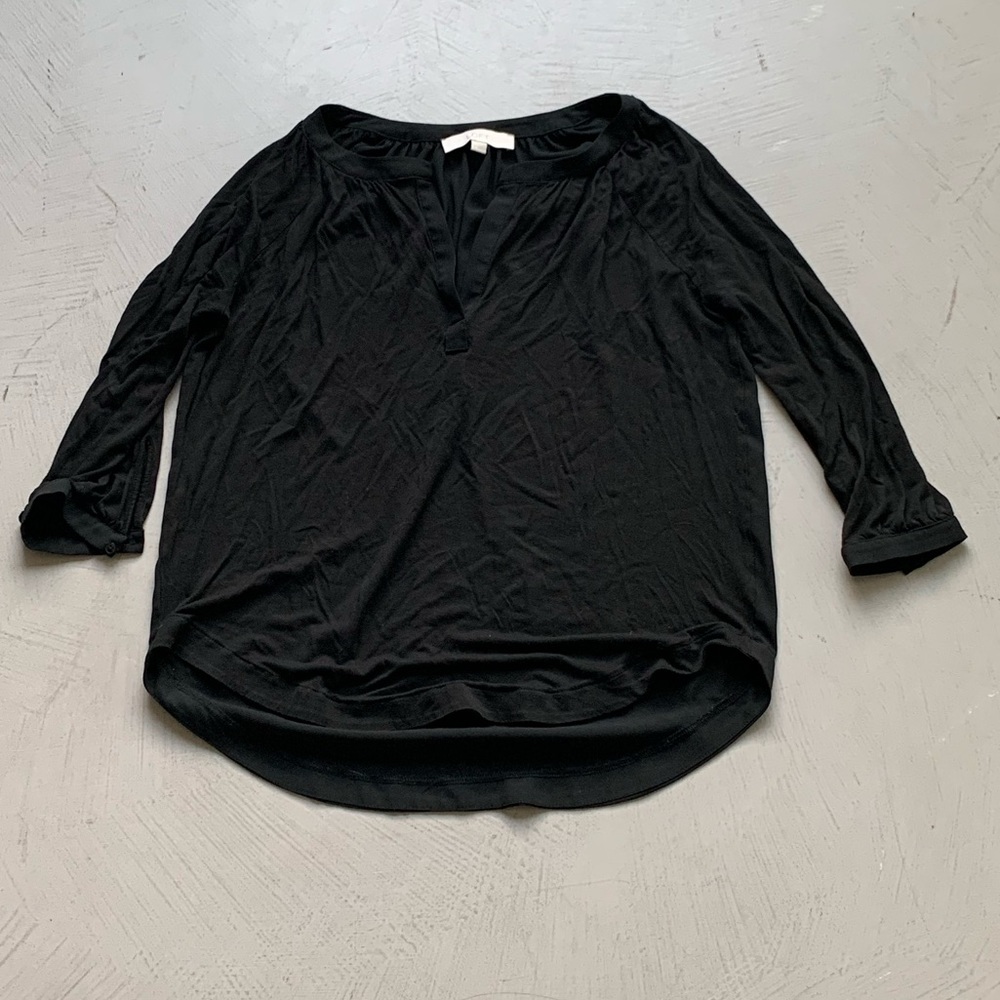 Black blouse from LOFT size S